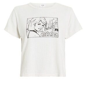 Re/Done 'you're cute but not waste my time cute' - size S worn once
